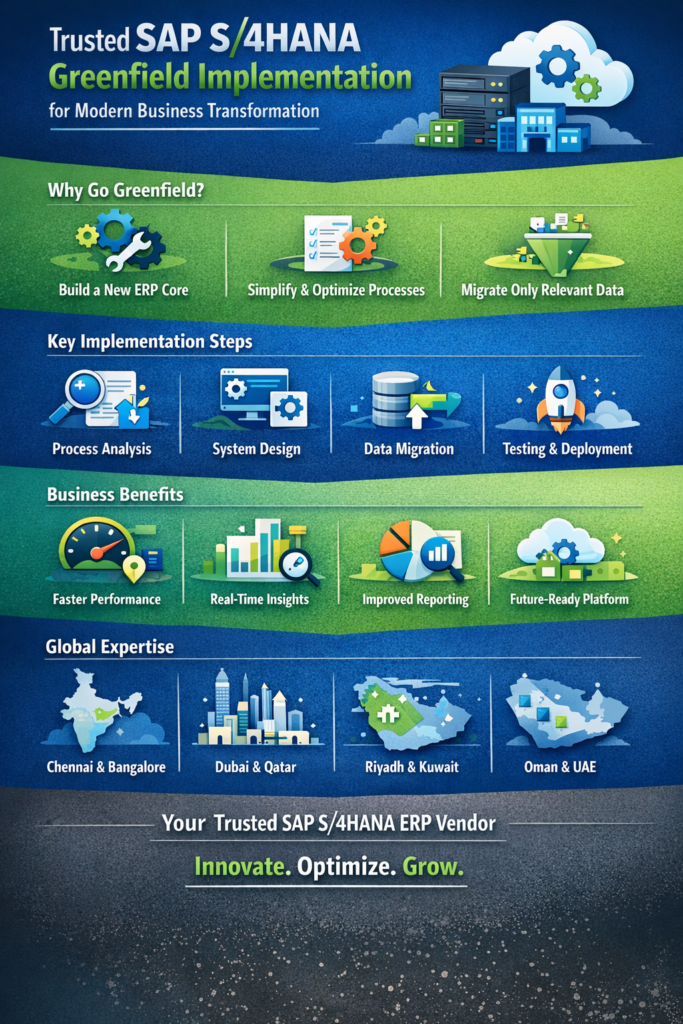 trusted sap s4hana implementation , top sap s4hana brownfield conversion , trusted sap s4hana greenfield implementation