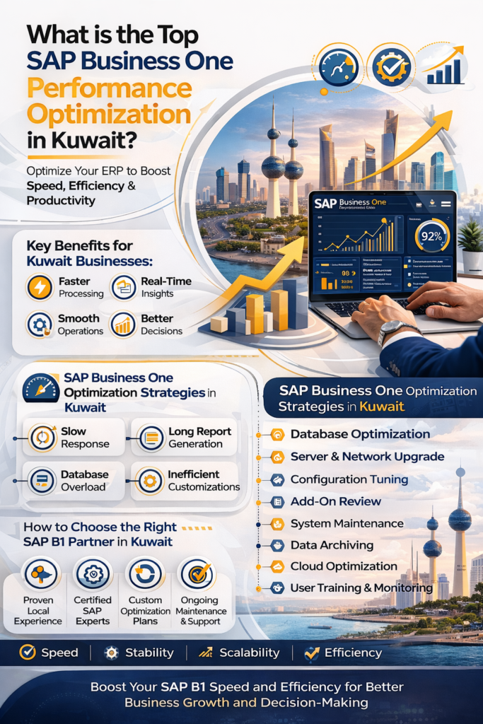 sap business one performance optimization kuwait