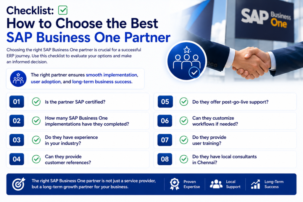 How to Choose the Best SAP Business One Partner