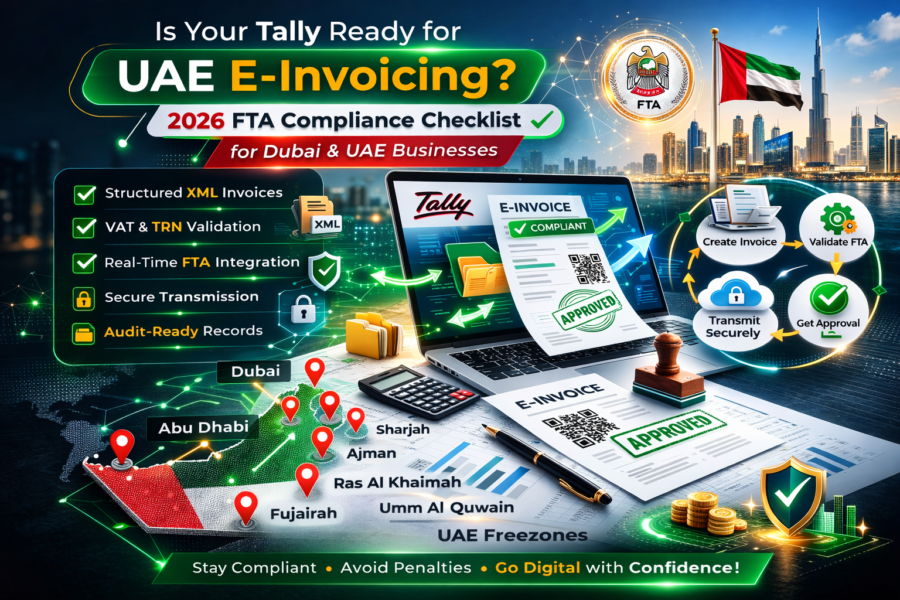 Is Your Tally Ready for UAE E-Invoicing? 2026 FTA Compliance Checklist ...
