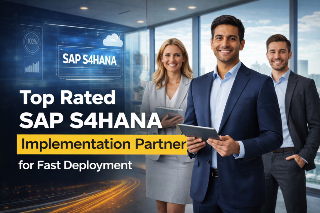 top rated sap s4hana implementation partner, top sap business one support services , best sap s4hana system integrator , best sap s4hana support partner, trusted sap upgrade consultant , top sap digital transformation company