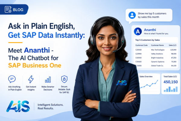 AI chatbot for SAP Business One
