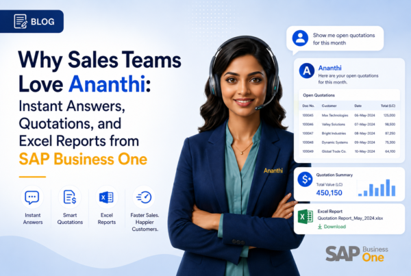 AI Chatbot for SAP Business One SAP B1 AI assistant