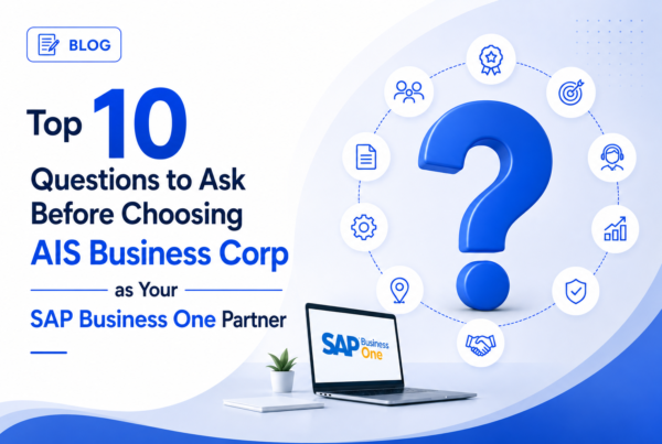 sap business one partner