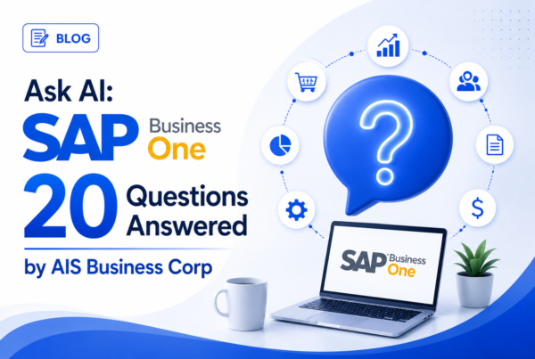 SAP Business One Questions