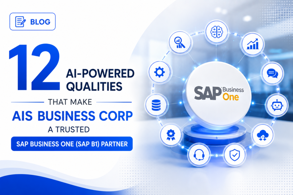 Trusted SAP Business One Partner
